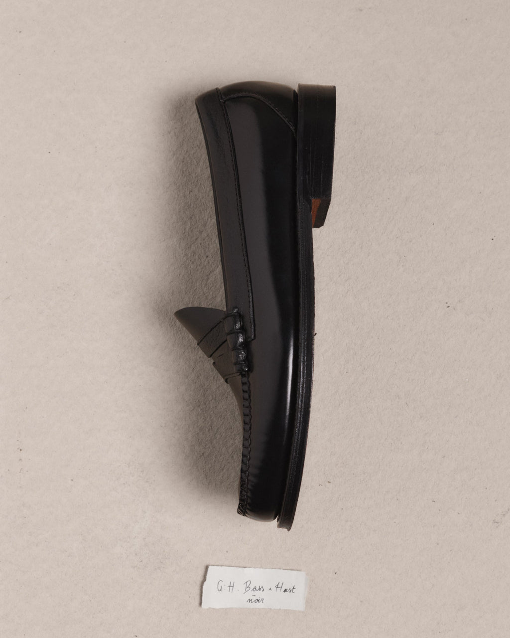 Mocassins Weejuns Larson en cuir noir