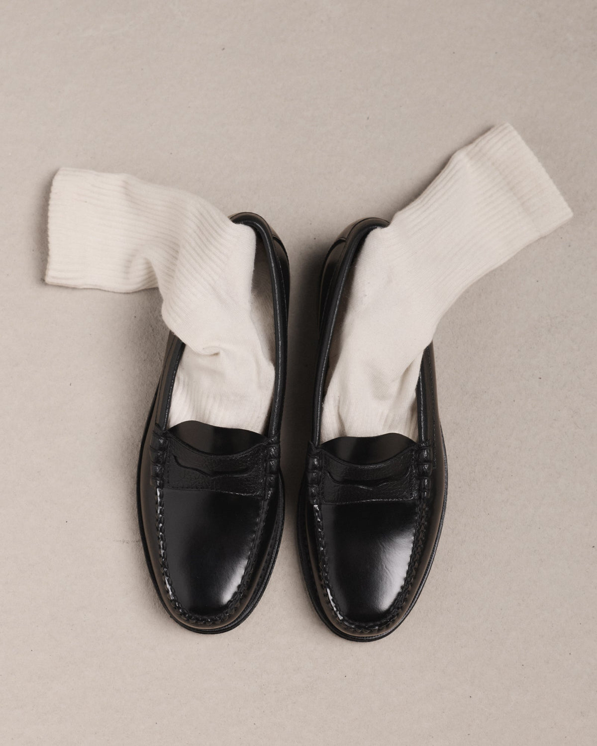 Mocassins Weejuns Larson en cuir noir