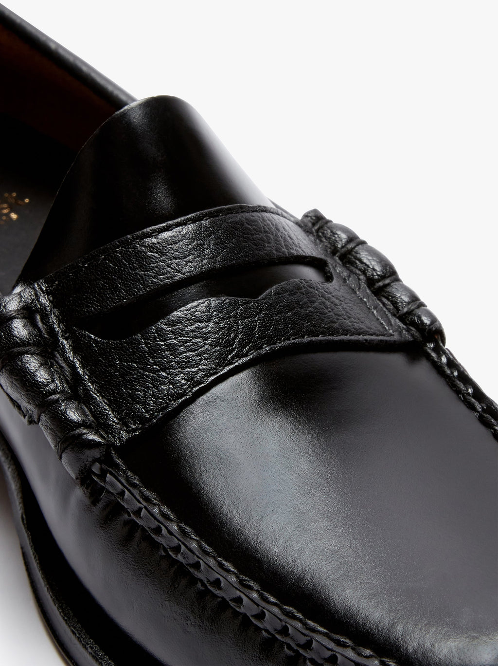 Mocassins Weejuns Larson en cuir noir