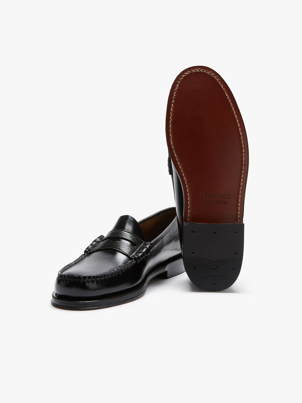 Mocassins Weejuns Larson en cuir noir