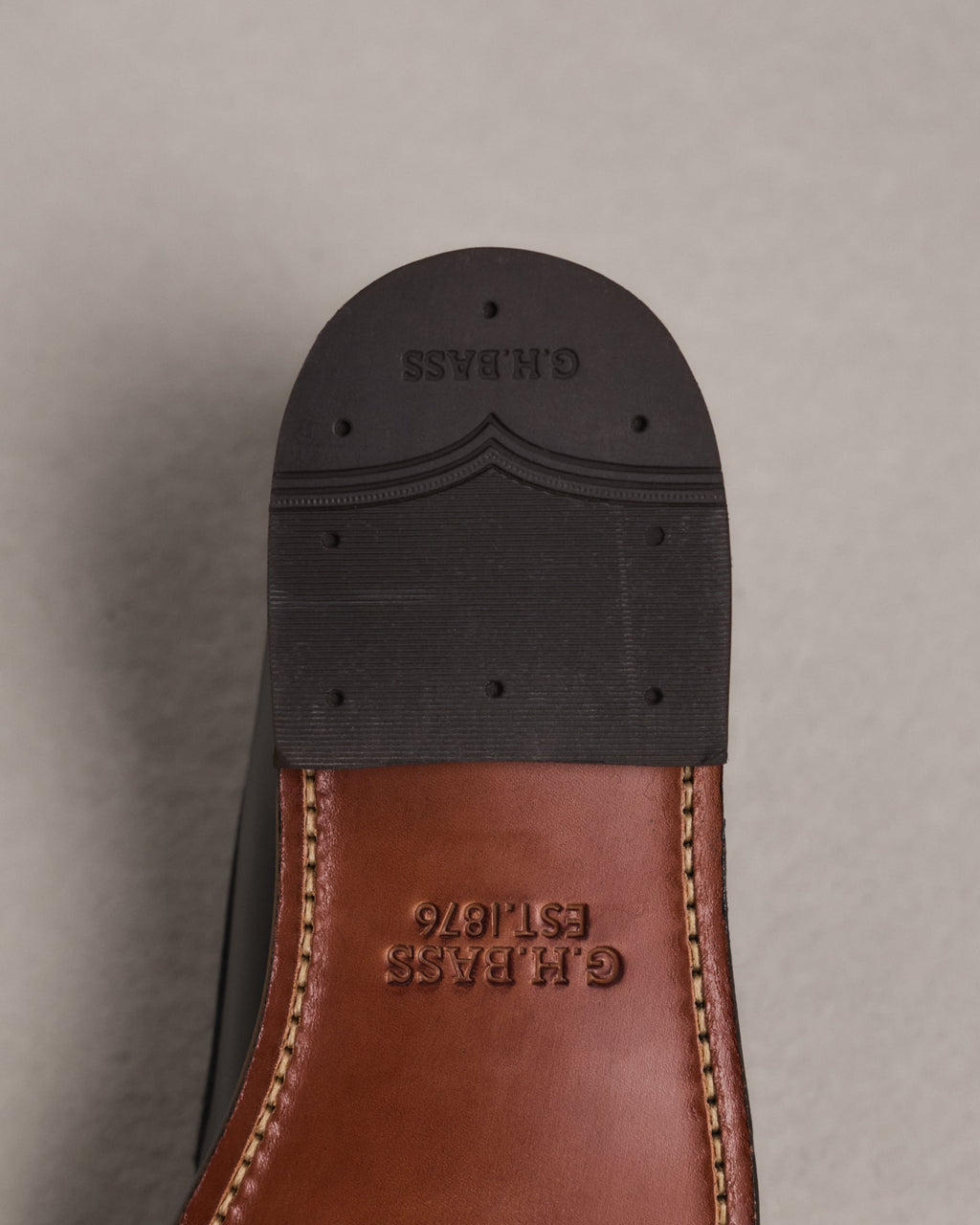 Mocassins Weejuns Larson en cuir marron chocolat