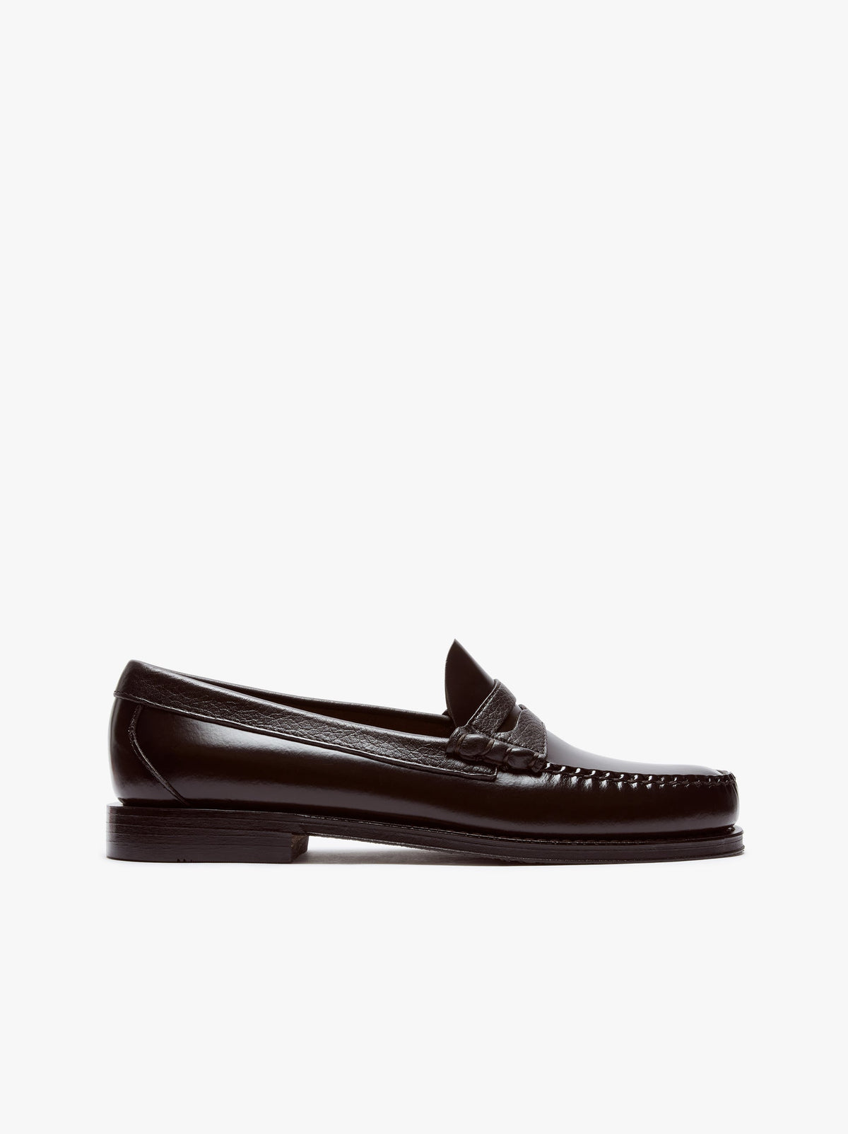 Mocassins Weejuns Larson en cuir marron chocolat