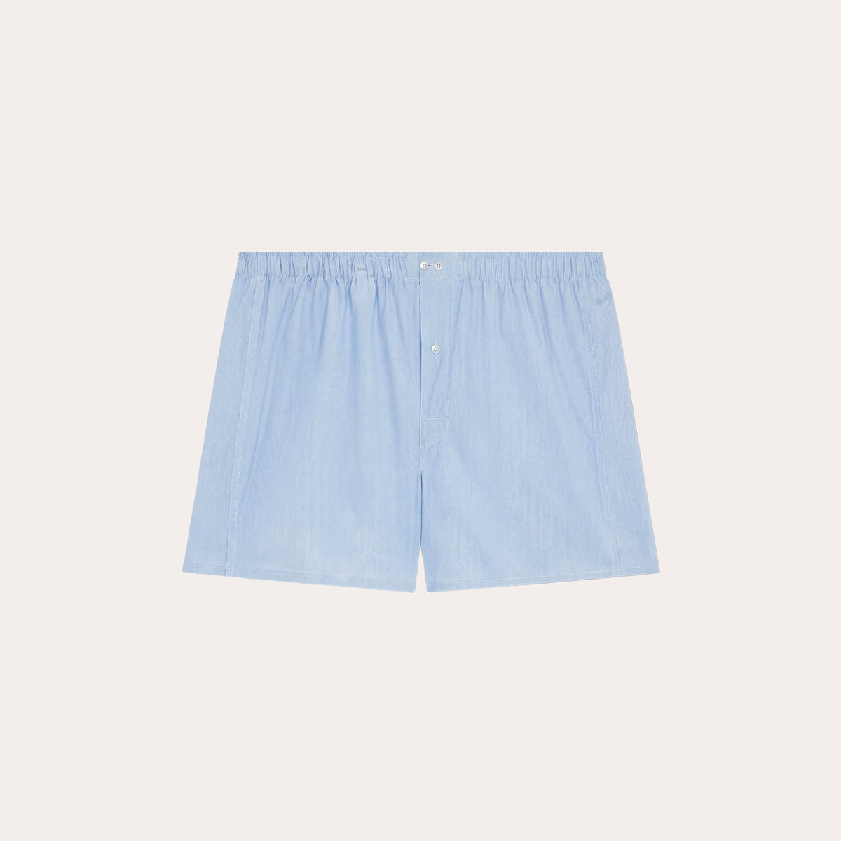 Caleçon en coton bleu clair