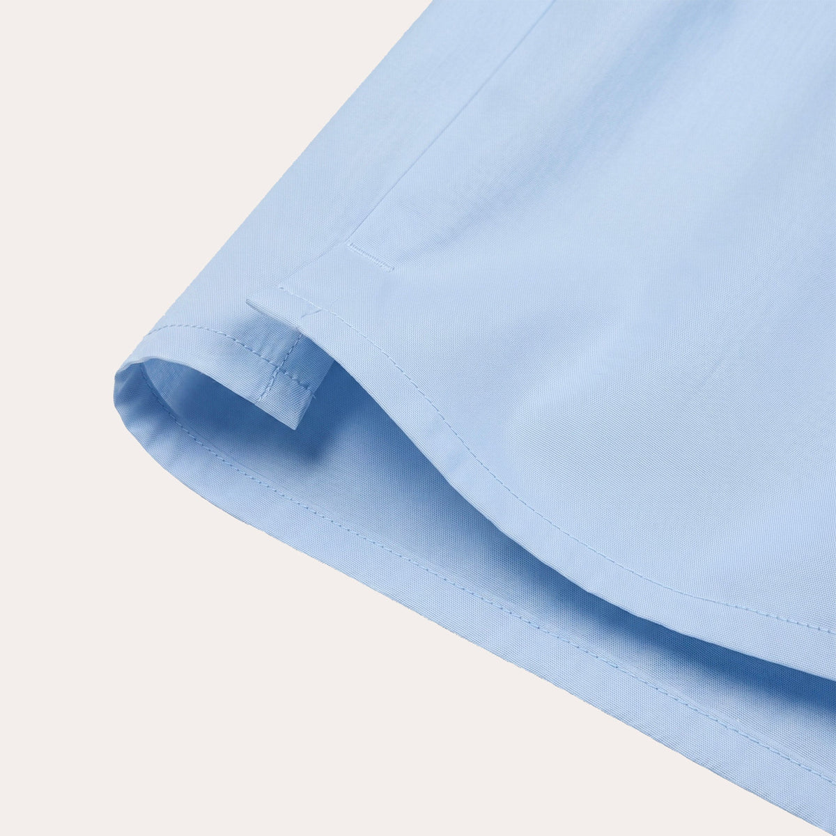 Caleçon en coton bleu clair