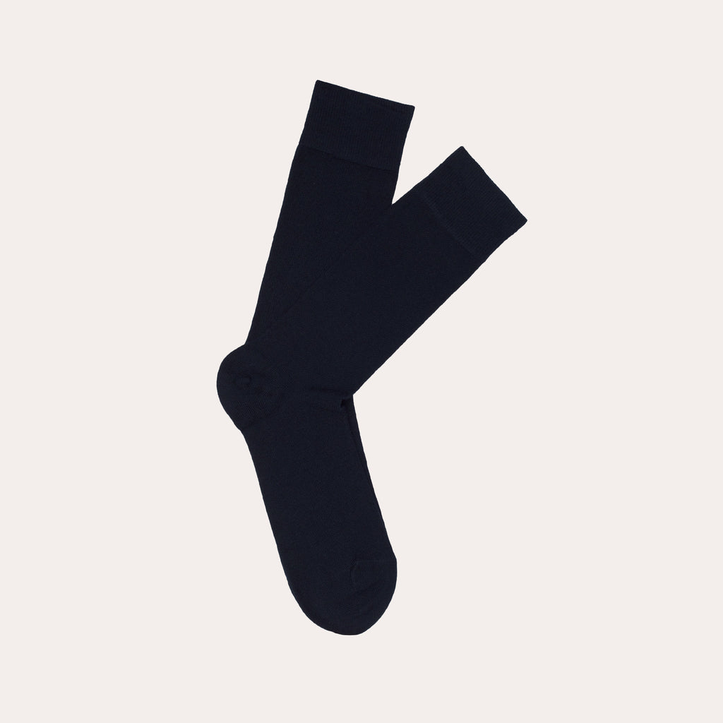 Semainier de chaussettes bleu marine