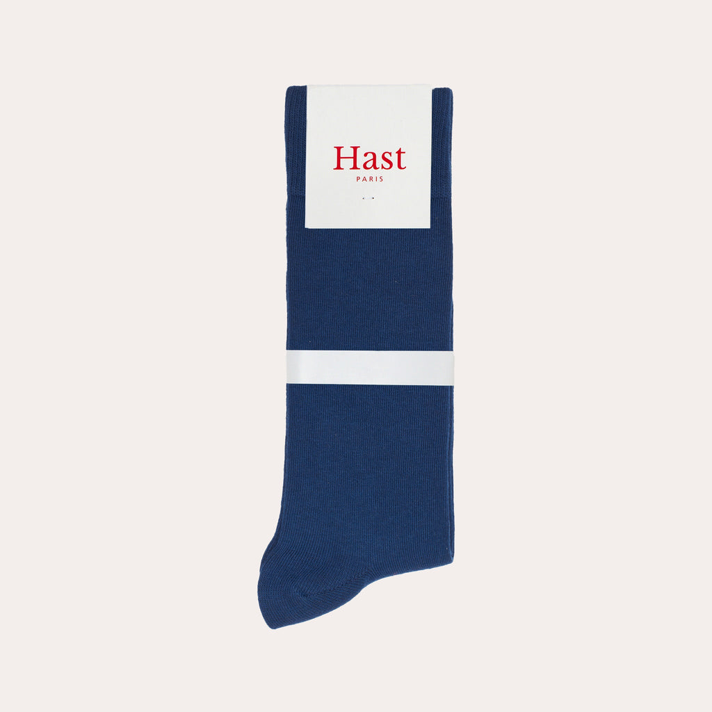 Chaussettes bleu nuit