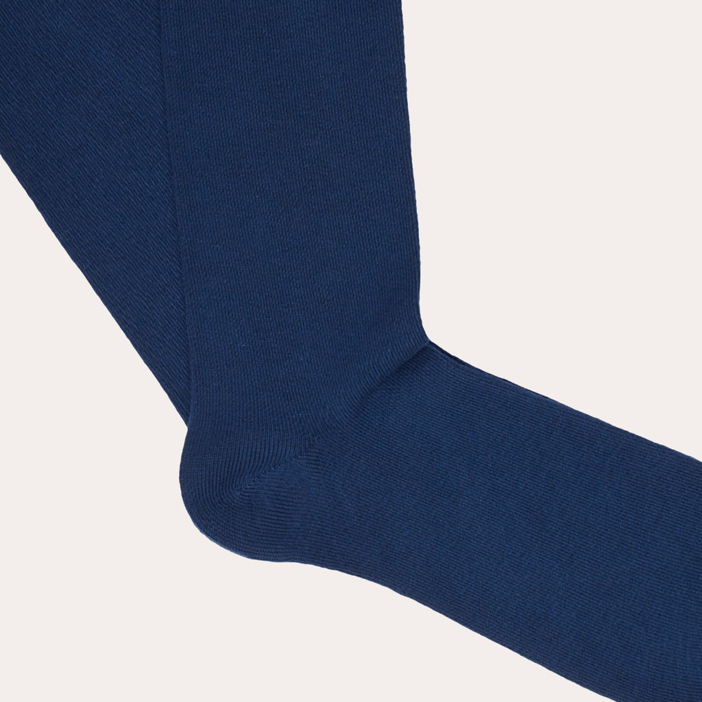 Chaussettes bleu nuit
