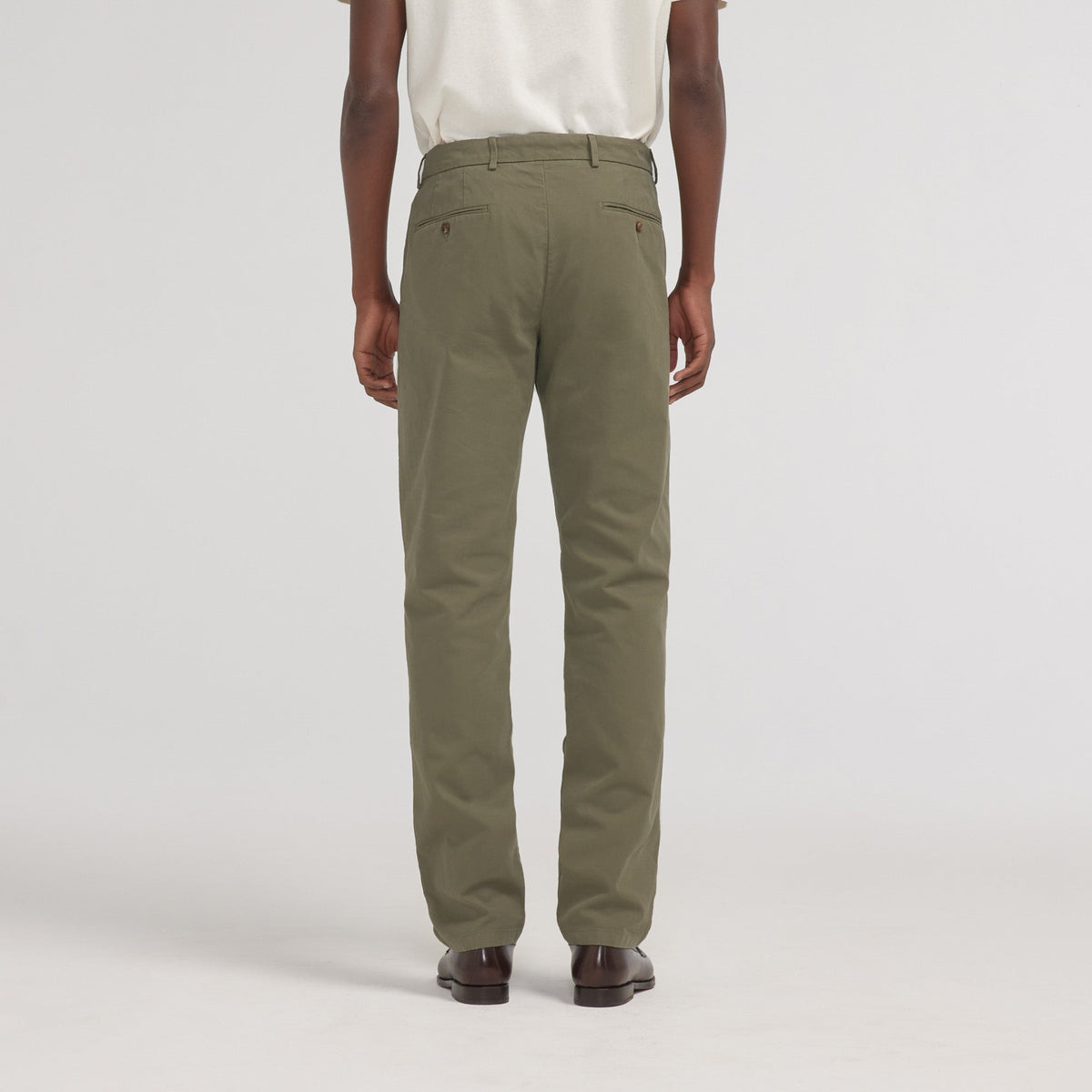 Chino droit vert