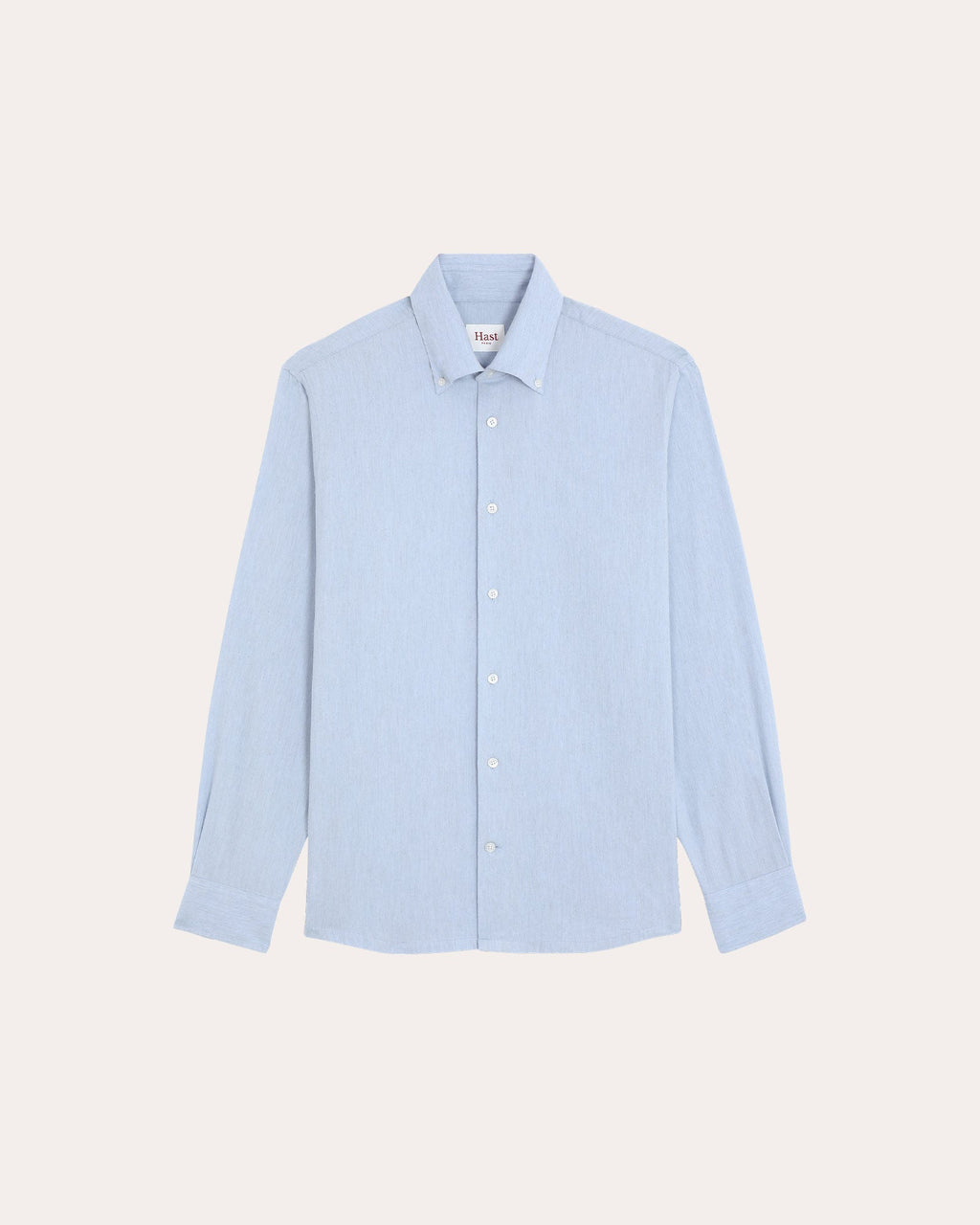 Chemise en flanelle de coton bleu