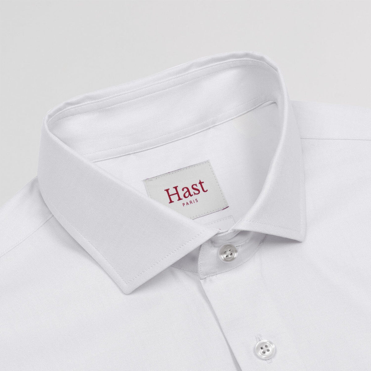 Chemise en oxford double retors blanche