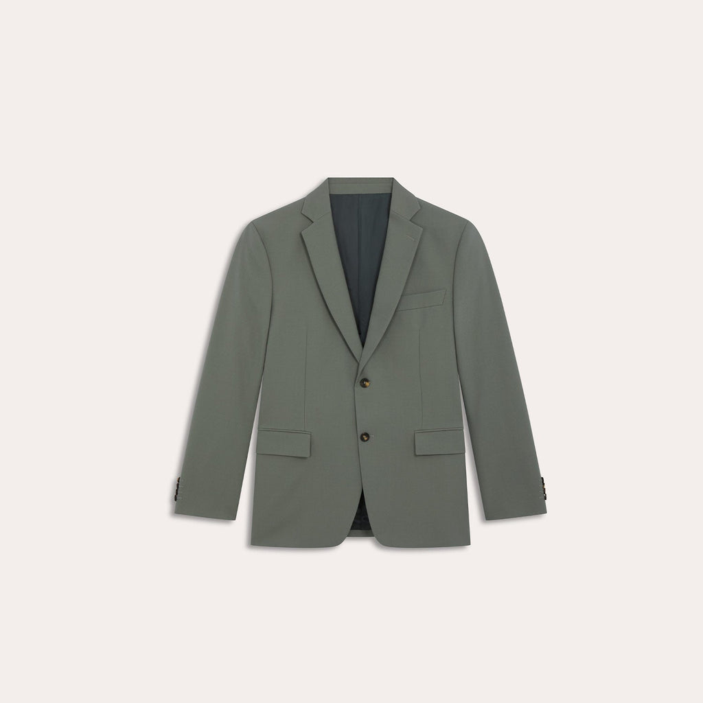 Veste en laine froide sauge