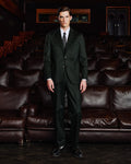 Costume en laine Loden vert