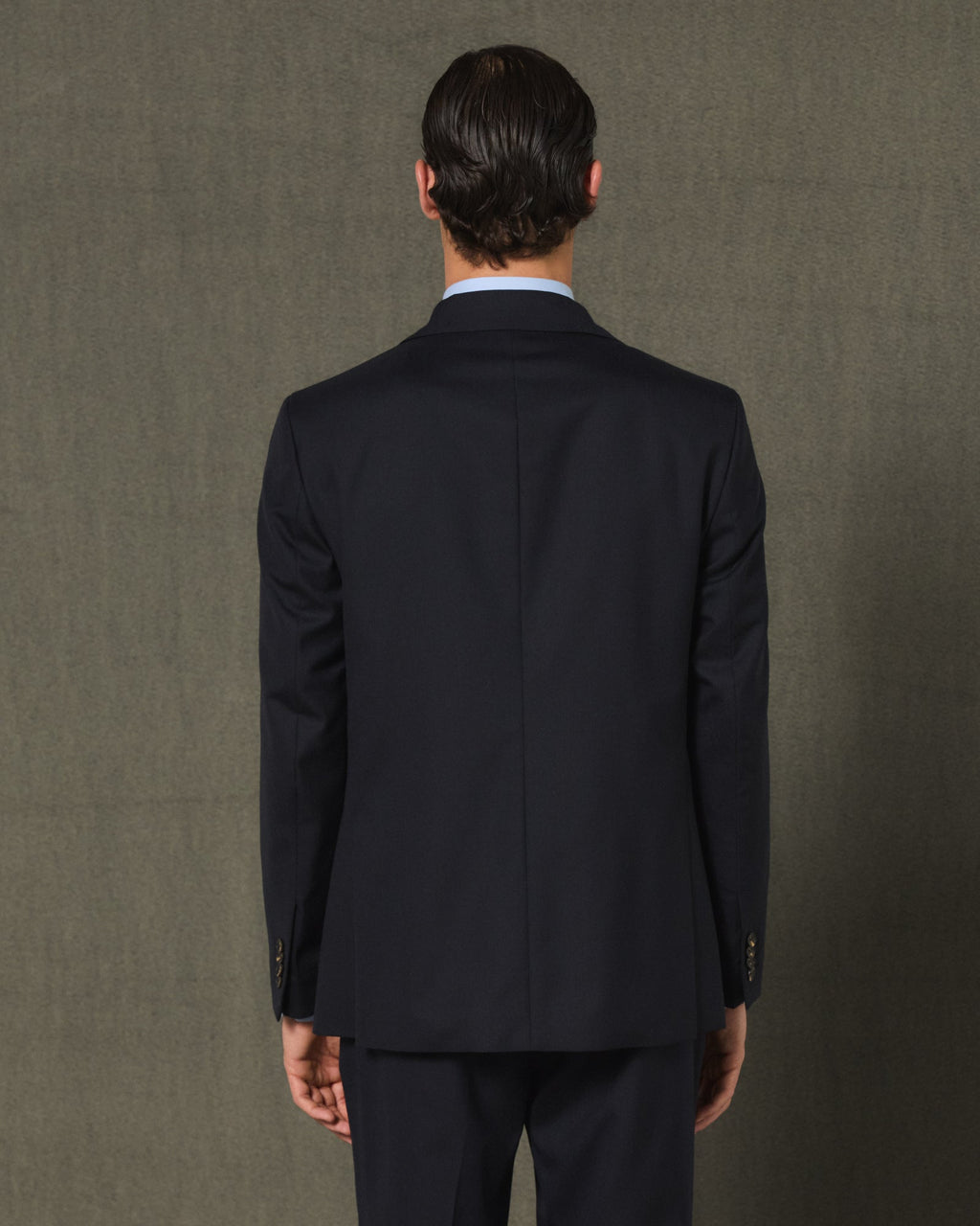 Veste formelle en laine marine