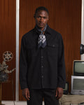 Surchemise en coton noir