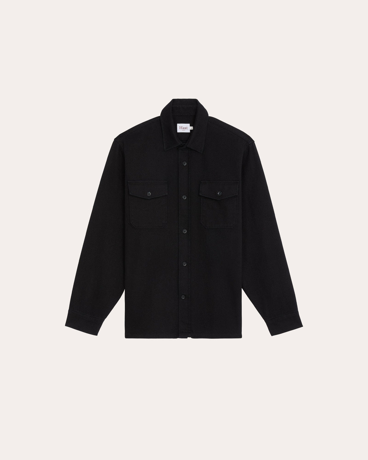 Surchemise en coton noir