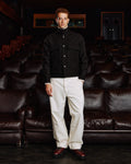 Blouson en laine marron