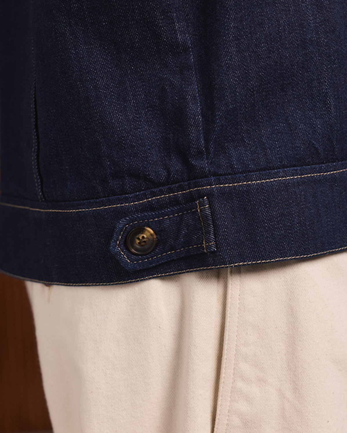 Blouson en denim italien