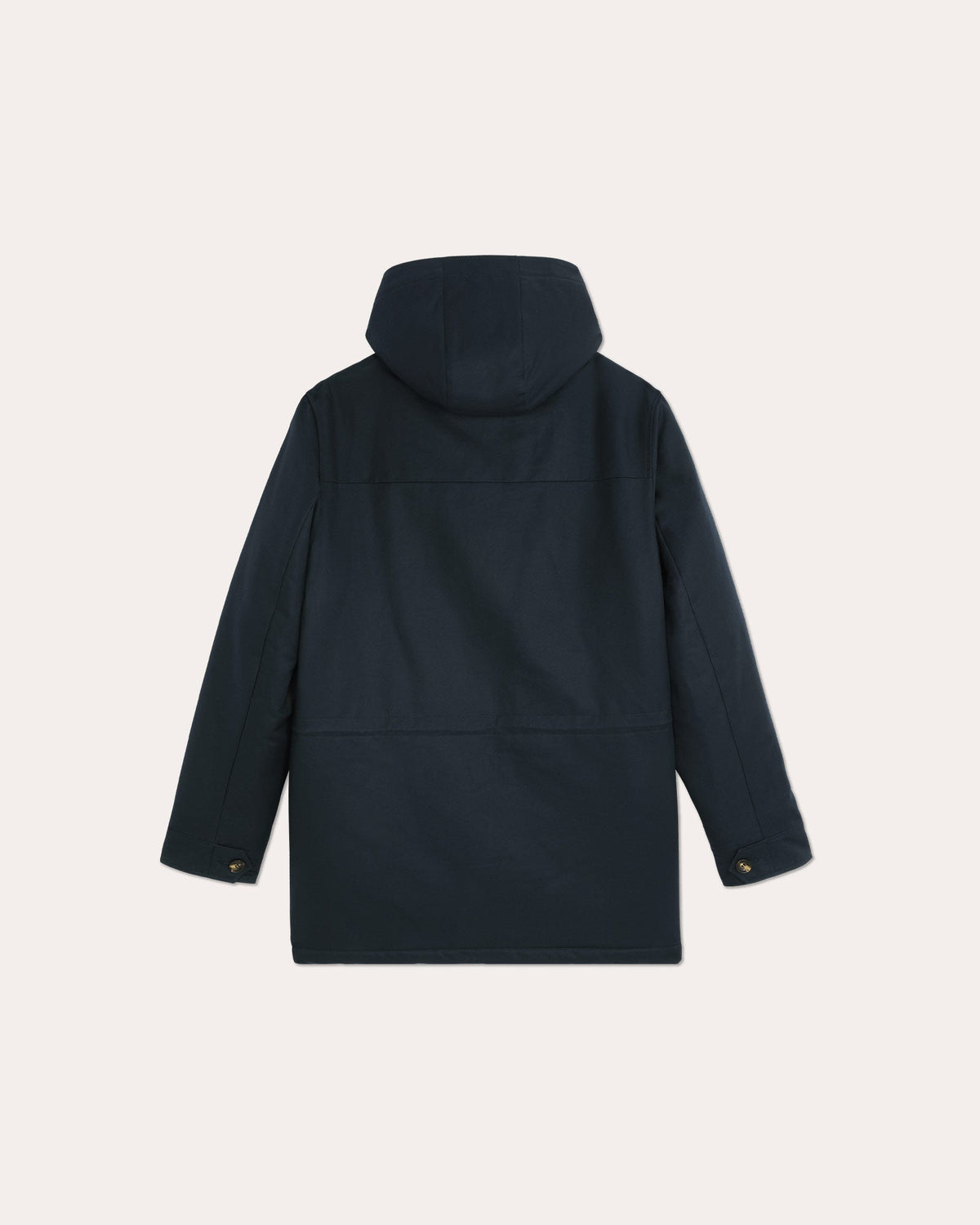 Parka en coton marine 100% naturelle