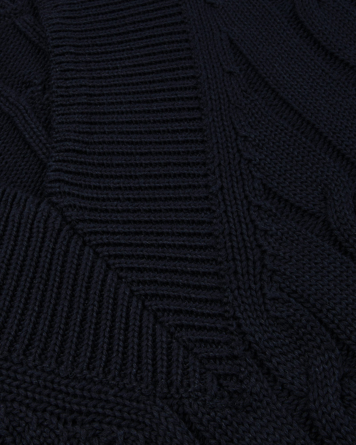 Pull en coton marine