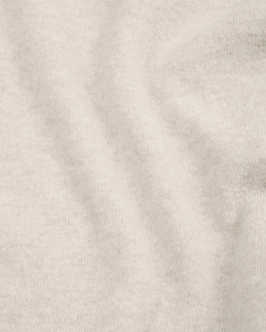Pull col roulé en laine extrafine beige