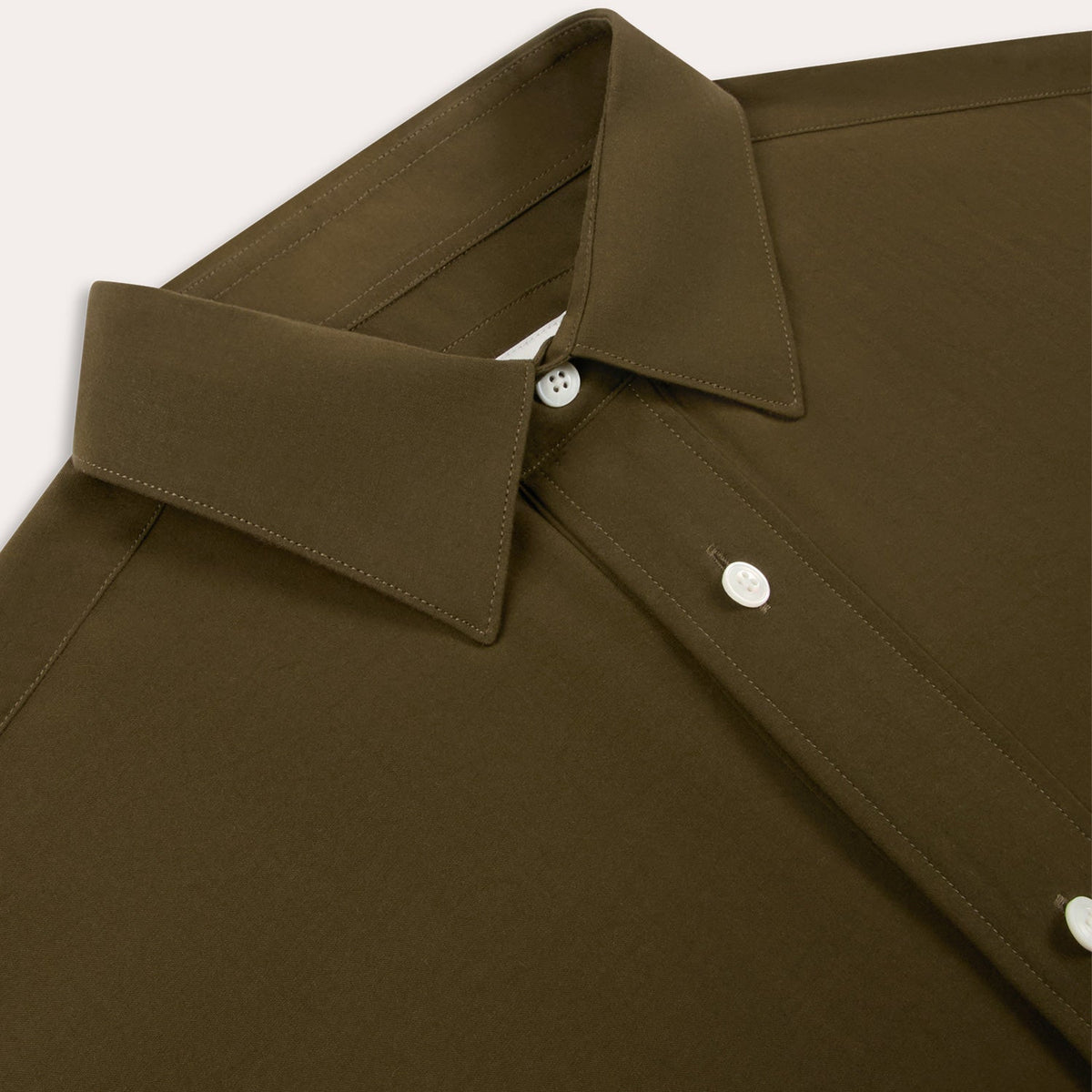 Chemise décontractée kaki
