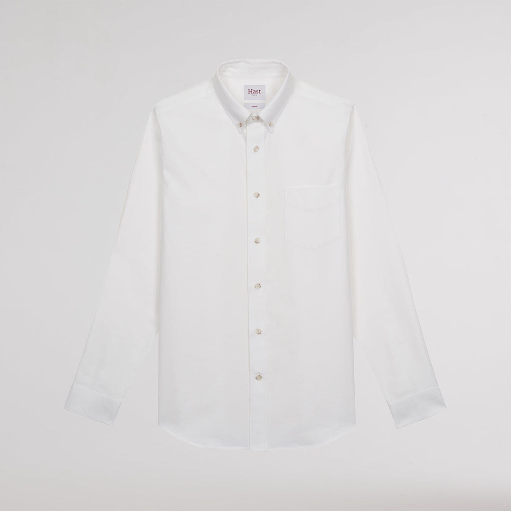 Chemise en oxford blanche