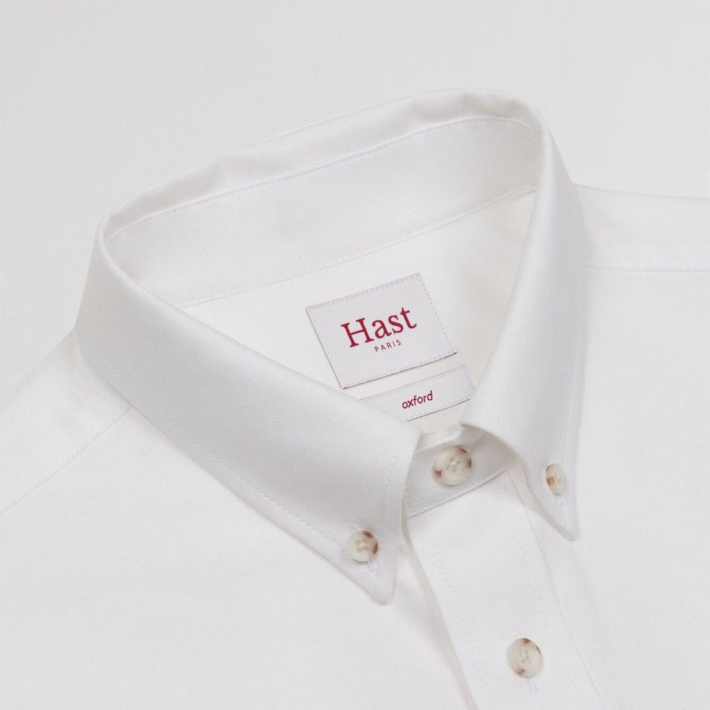 Chemise en oxford blanche