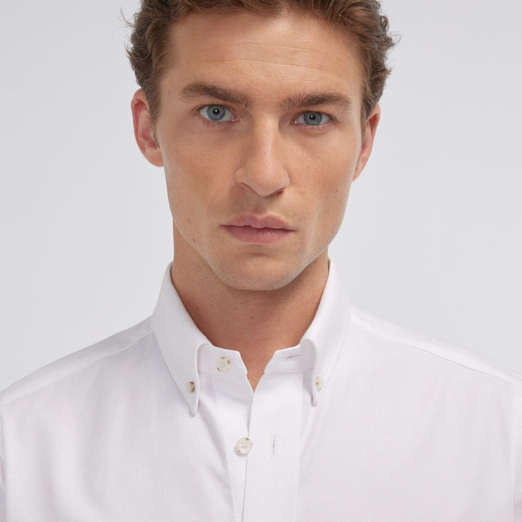 Chemise en oxford blanche