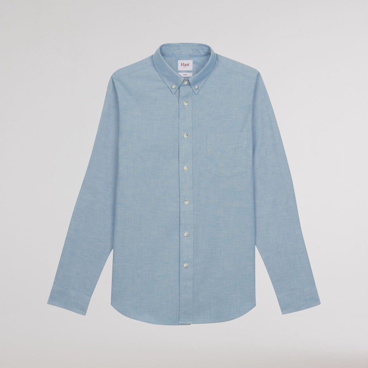 Chemise en oxford verte