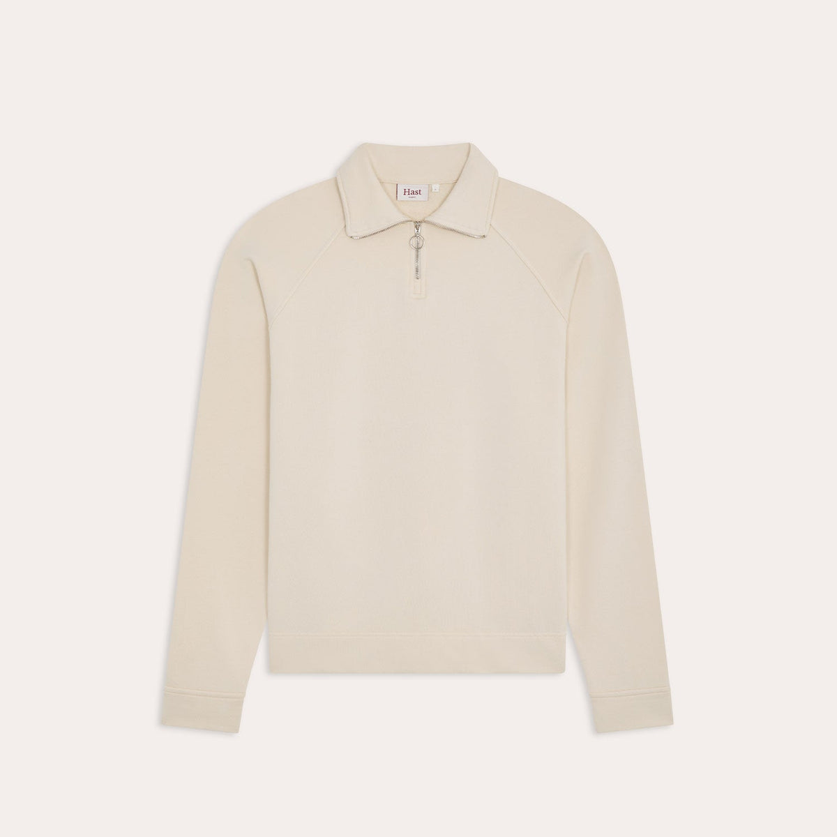 Sweat en coton écru