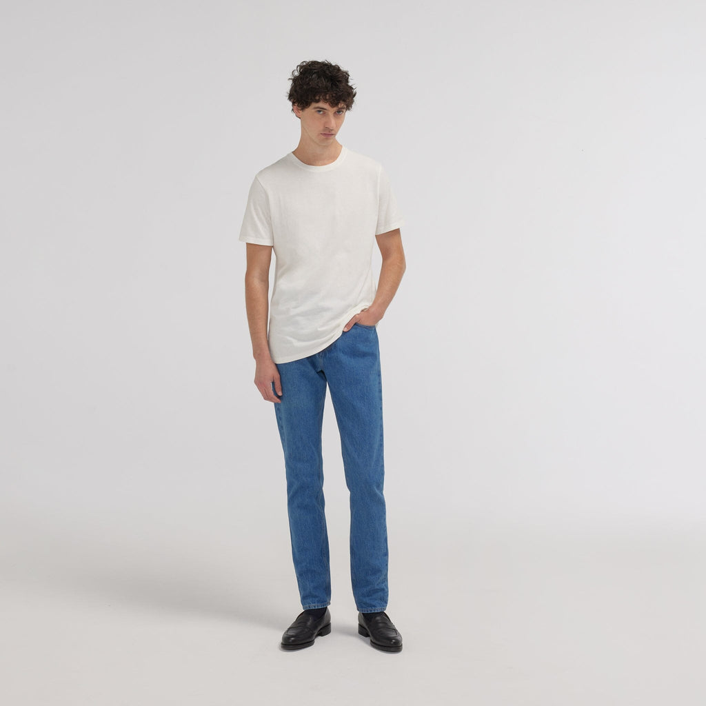 T-shirt en coton biologique blanc