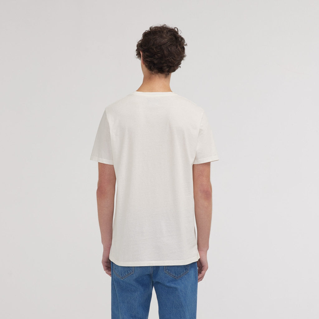 T-shirt en coton biologique blanc