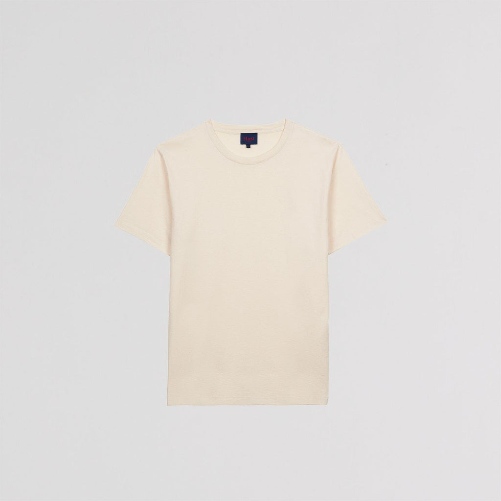 T-shirt en coton biologique écru
