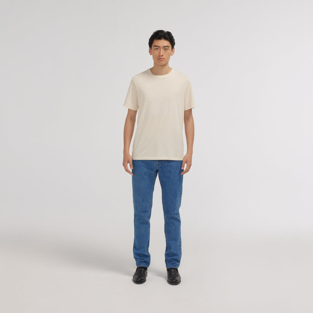 T-shirt en coton biologique écru