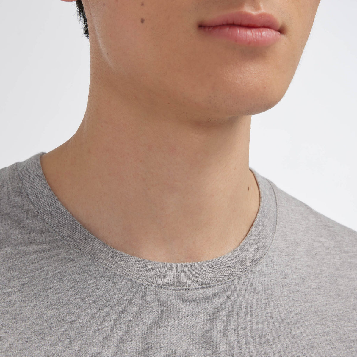 T-shirt en coton biologique gris