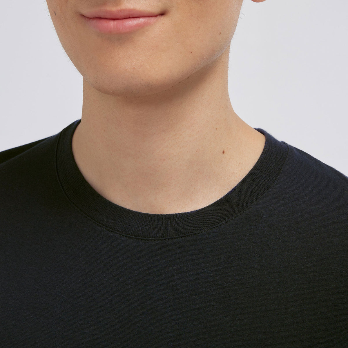 Tee-shirt en coton noir