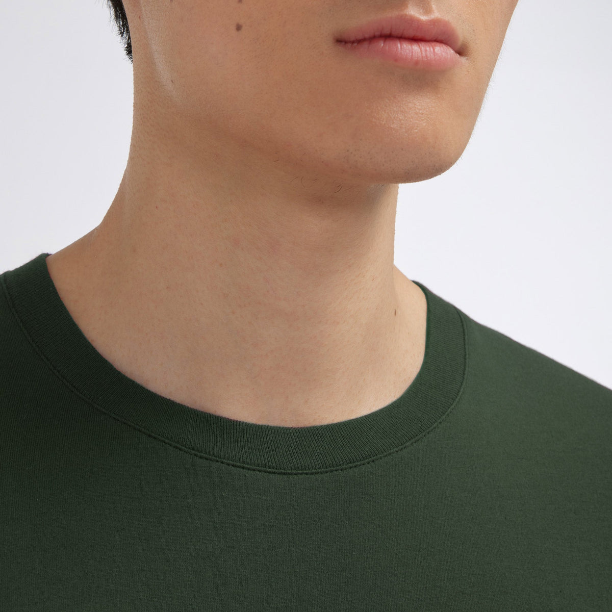 Tee-shirt en coton vert