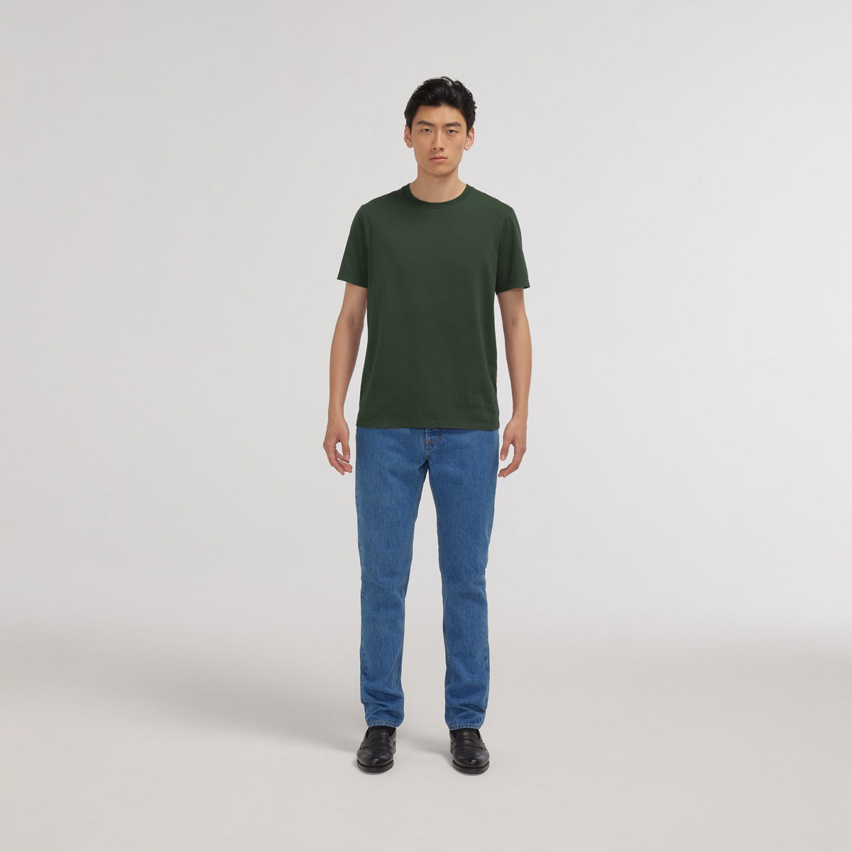 Tee-shirt en coton vert