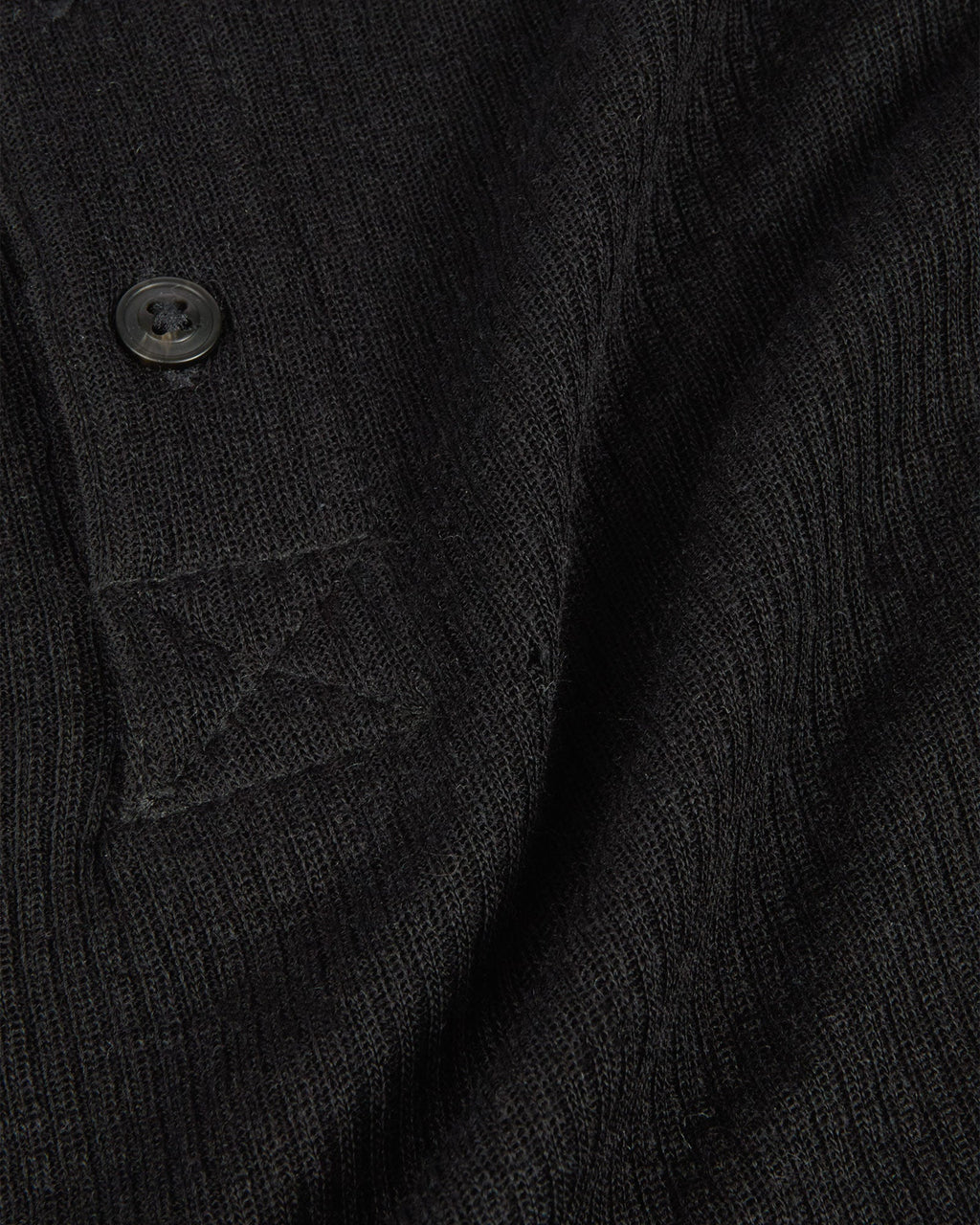 Henley en laine noire
