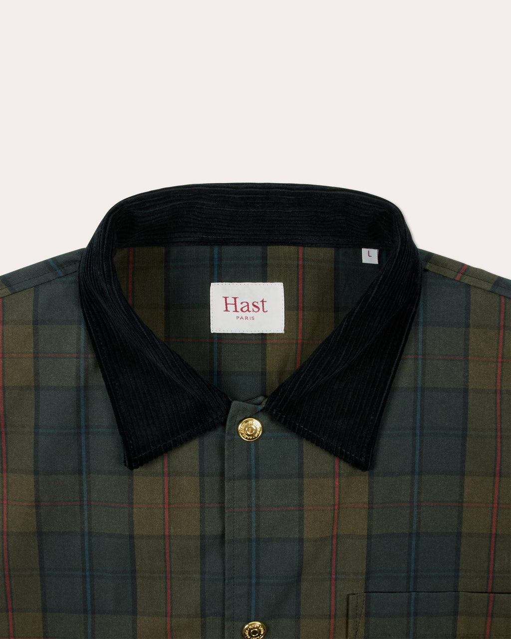 Veste en tartan vert Halley Stevensons