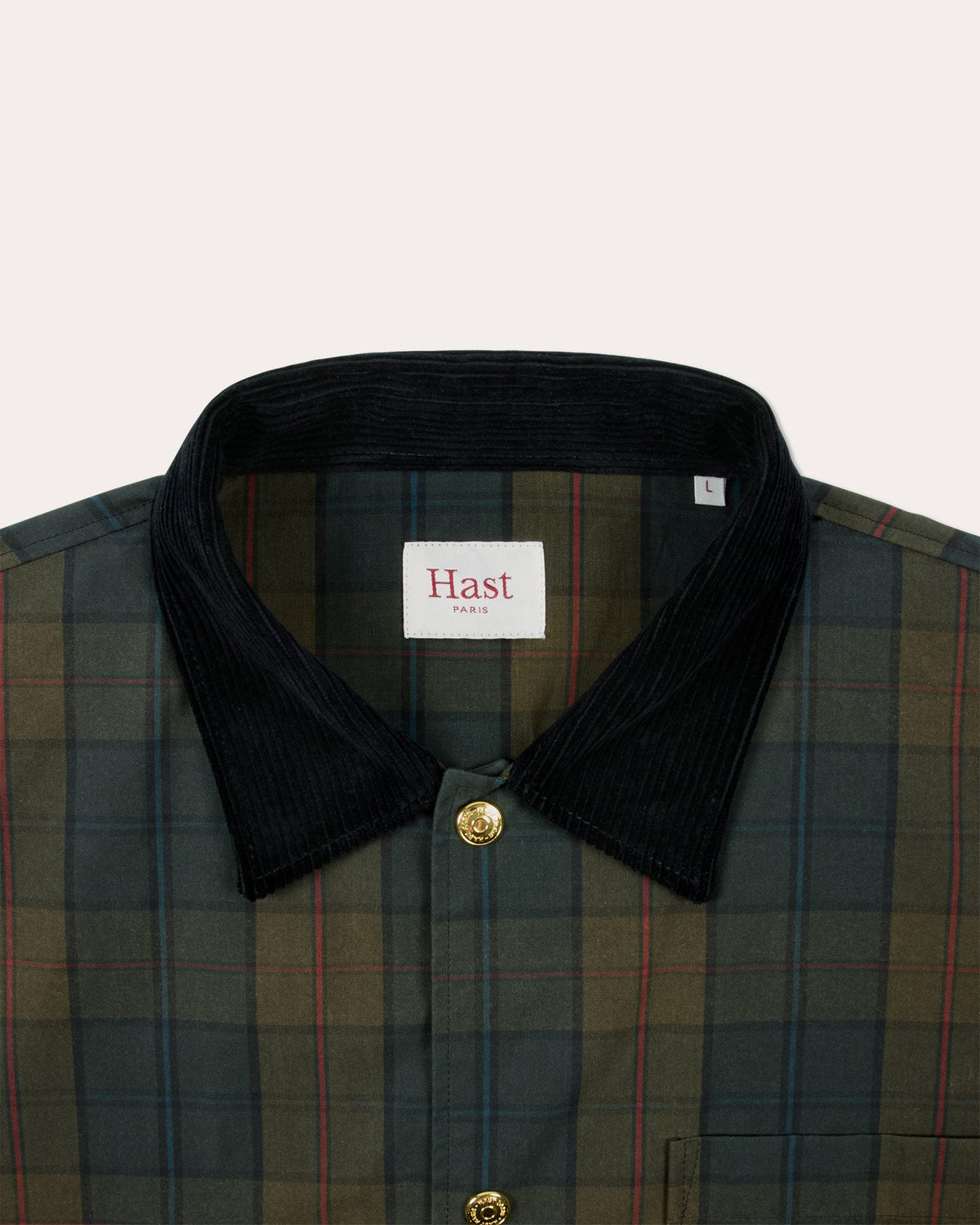 Veste en tartan vert Halley Stevensons